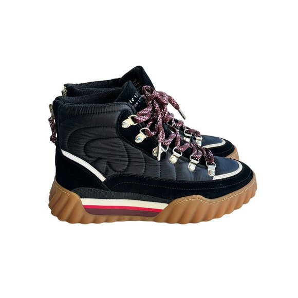 Kate Spade New York 263182 Wynter Hiker Black Boots - Picture 3 of 8